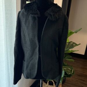 Ann Taylor Black Jacket Size 10
